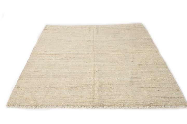 5' 8 x 6' 7 Hand Knotted Moroccan Wool Rug