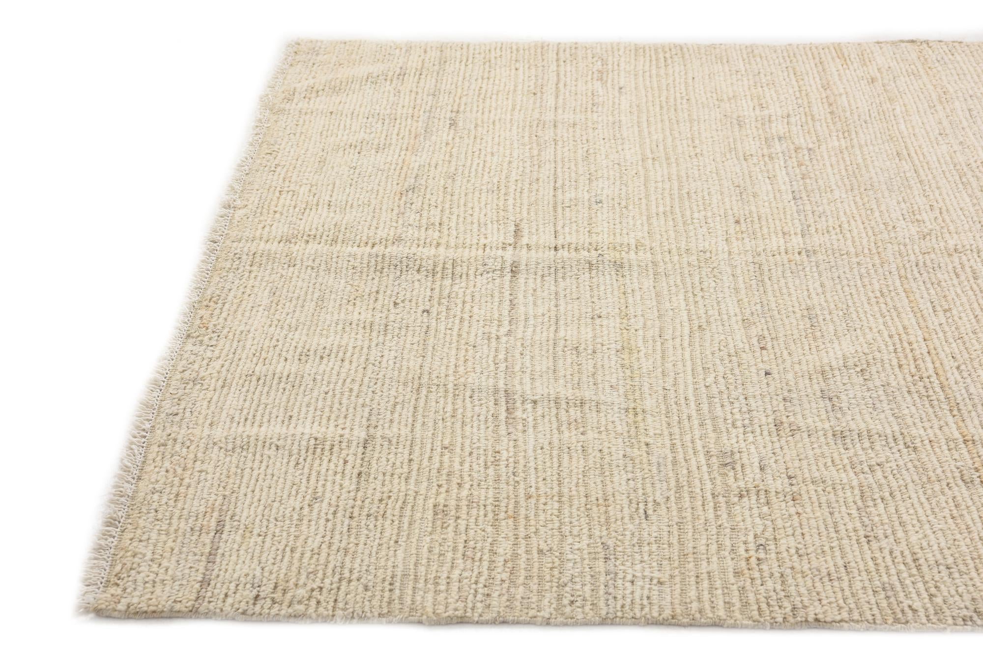 5' 8 x 6' 7 Hand Knotted Moroccan Wool Rug