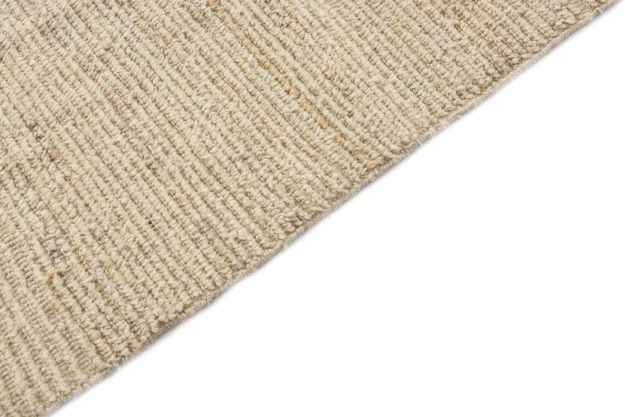5' 8 x 6' 7 Hand Knotted Moroccan Wool Rug