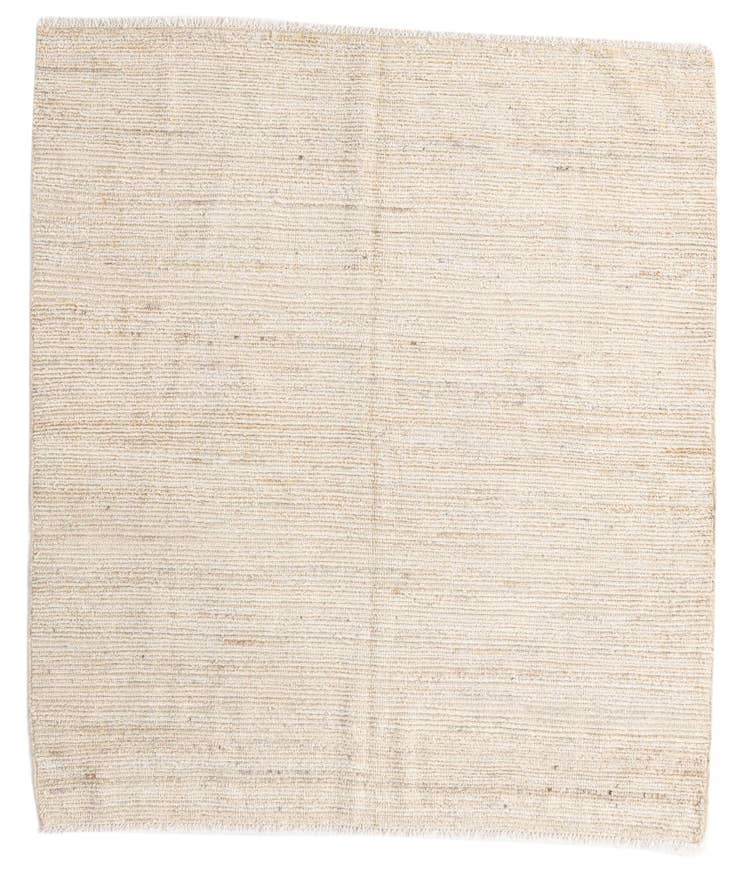 Detail image of 5' 8 x 6' 7 Hand Knotted Moroccan Wool Rug