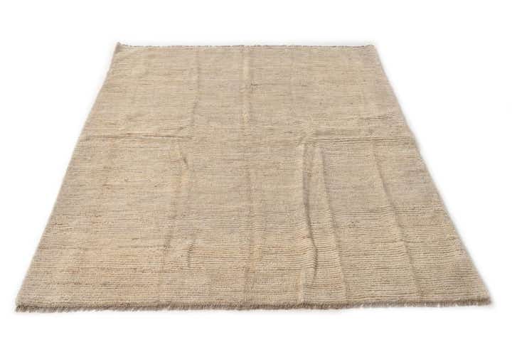 5' 9 x 8' Hand Knotted Moroccan Wool Rug