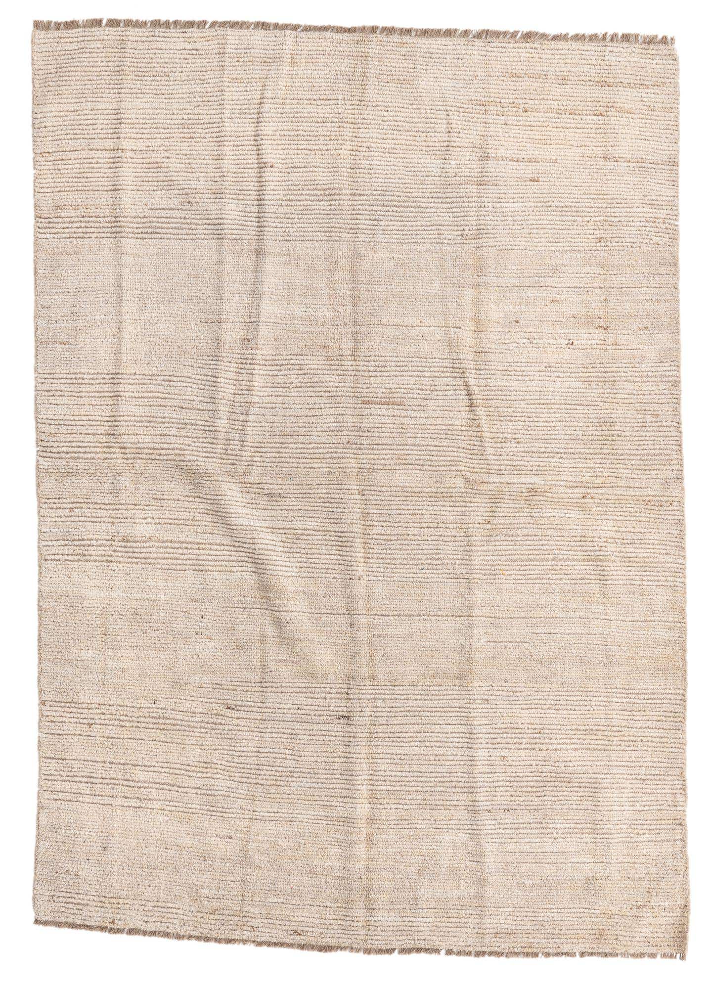5' 9 x 8' Hand Knotted Moroccan Wool Rug