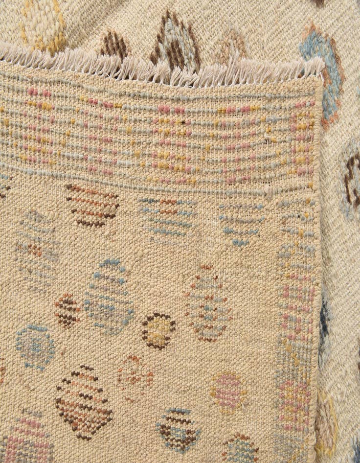 Detail image of 8' 5 x 10' 4  Hand Knotted Moroccan Wool Rug