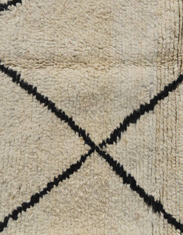 Detail image of 5' 5 x 6' 10  Hand Knotted Moroccan Wool Rug