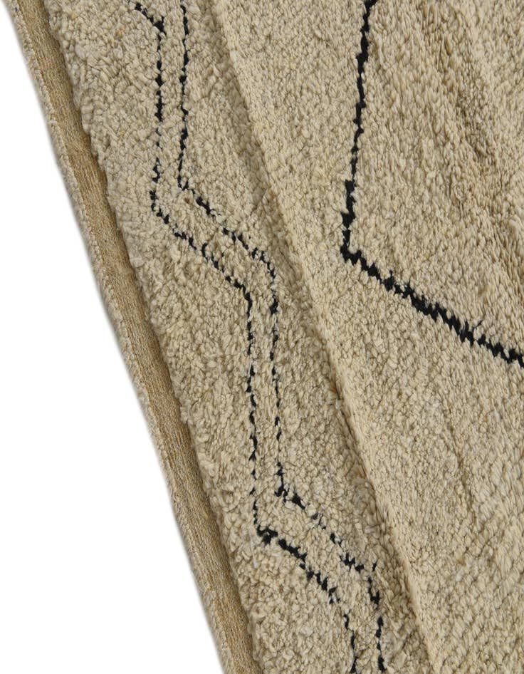 Detail image of 8' x 10' 2  Hand Knotted Moroccan Wool Rug