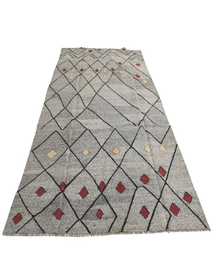 Detail image of 7' x 10'  Hand Woven Moroccan Wool Rug