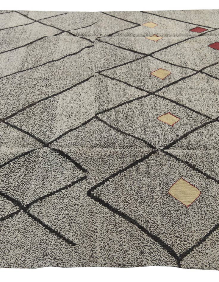 Detail image of 7' x 10'  Hand Woven Moroccan Wool Rug