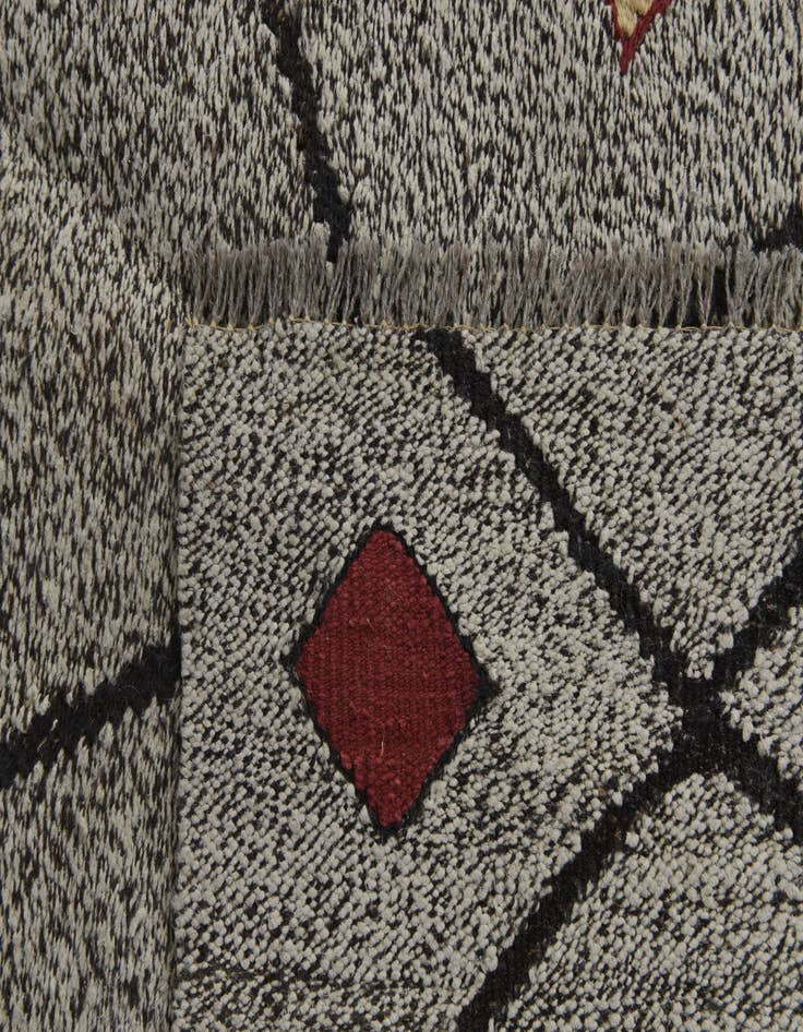 Detail image of 7' x 10'  Hand Woven Moroccan Wool Rug