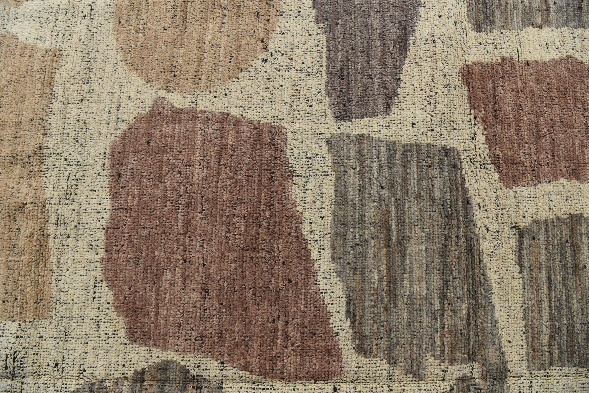 8' 5 x 9' 4 Hand Knotted Moroccan Wool Rug