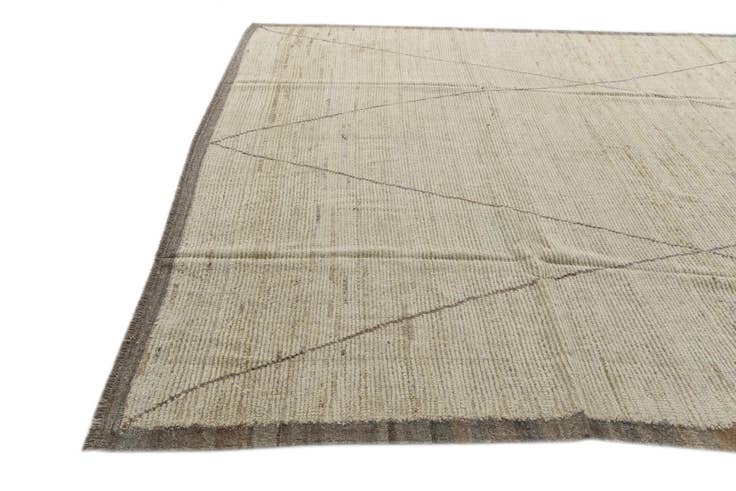 Detail image of 8' 1 x 10' 2 Hand Knotted Moroccan Wool Rug