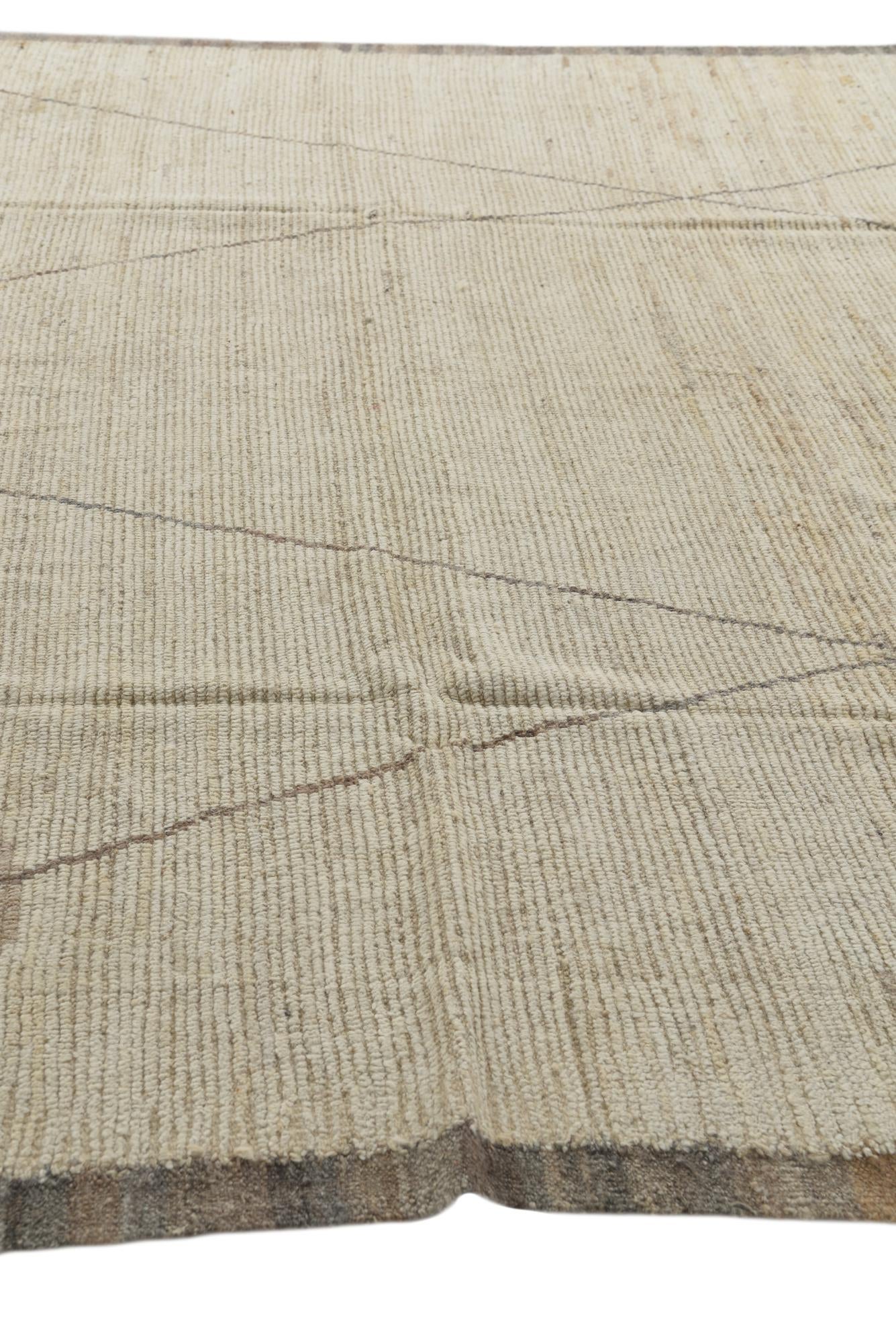 8' 1 x 10' 2 Hand Knotted Moroccan Wool Rug