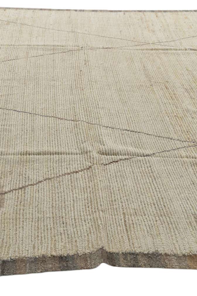 8' 1 x 10' 2 Hand Knotted Moroccan Wool Rug