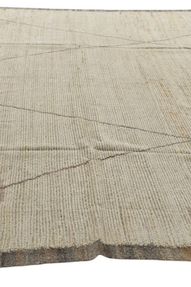 Detail image of 8' 1 x 10' 2 Hand Knotted Moroccan Wool Rug