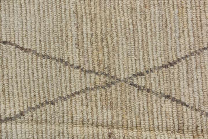 8' 1 x 10' 2 Hand Knotted Moroccan Wool Rug