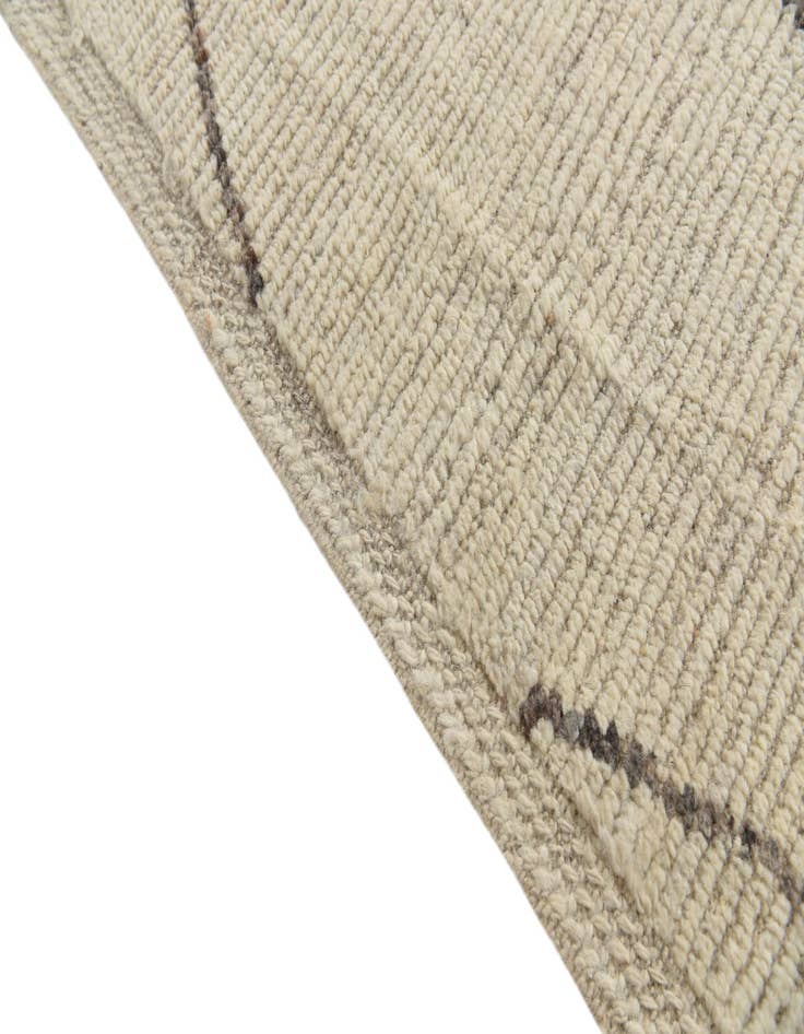 Detail image of 8' 1 x 10' 1  Hand Knotted Moroccan Wool Rug