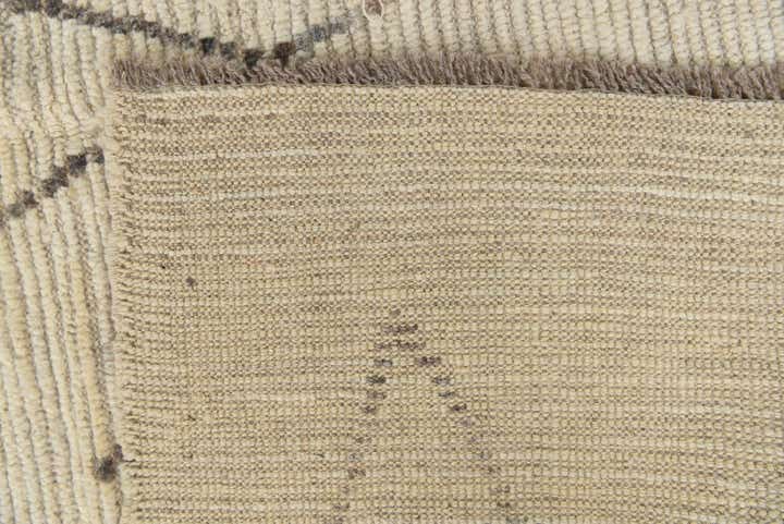 8' 1 x 10' 1 Hand Knotted Moroccan Wool Rug