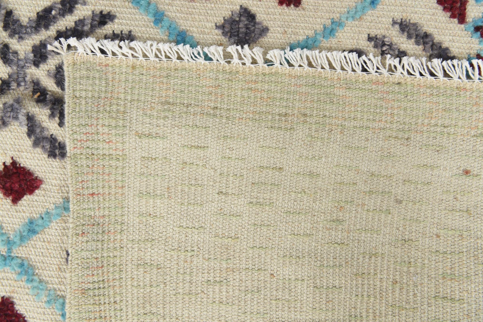 7' 9 x 10' 6 Hand Knotted Moroccan Wool Rug