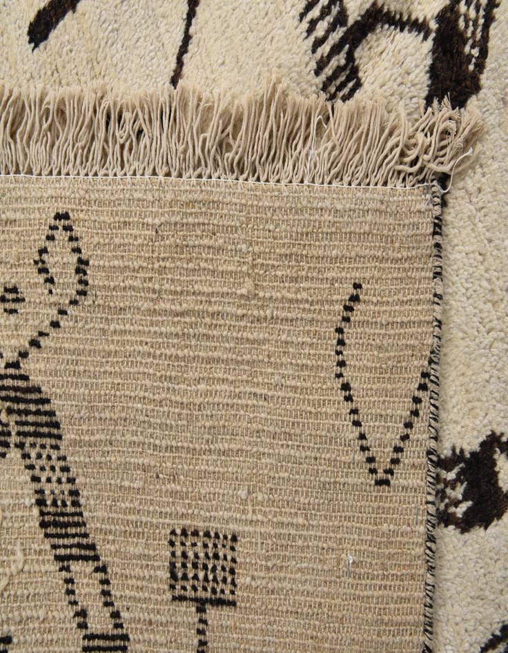 Detail image of 8' 2 x 9' 7  Hand Knotted Moroccan Wool Rug