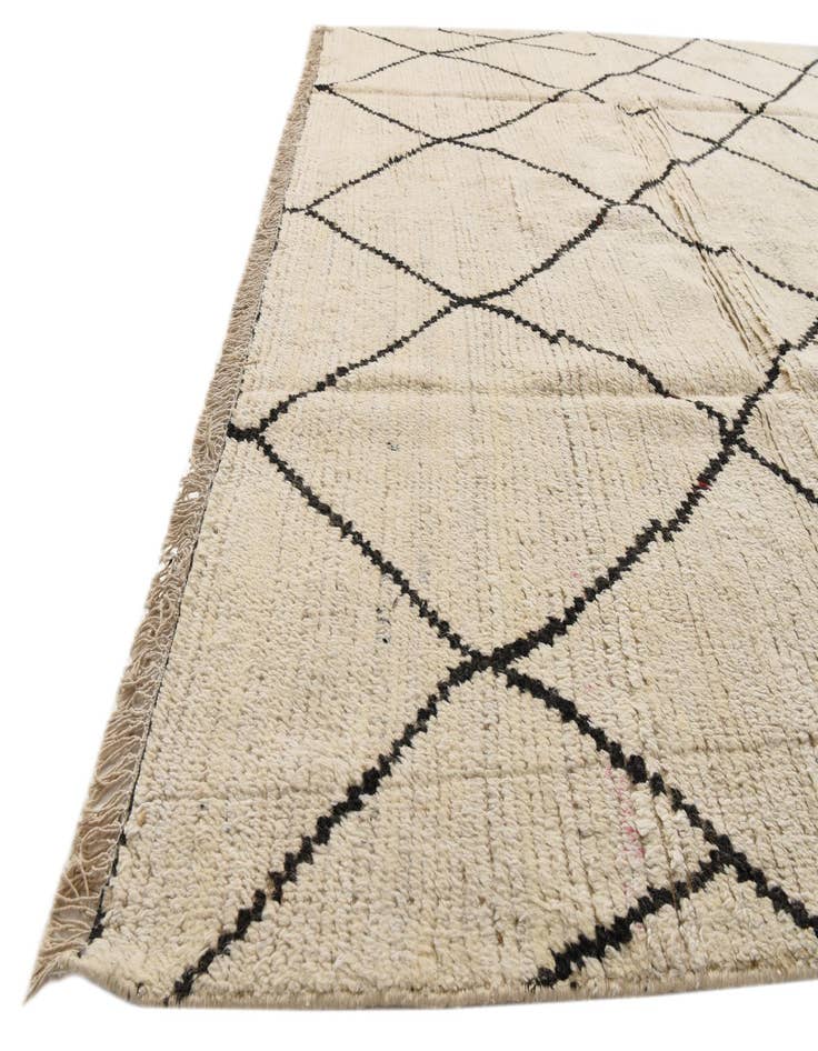 Detail image of 7' 11 x 10' 4  Hand Knotted Moroccan Wool Rug