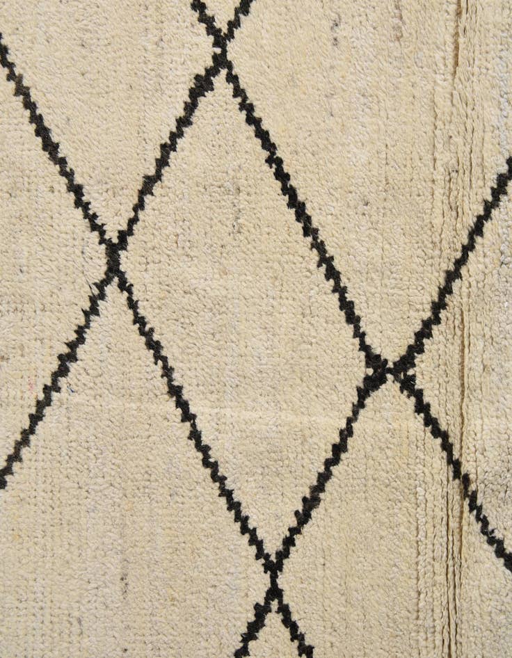 Detail image of 7' 11 x 10' 4  Hand Knotted Moroccan Wool Rug