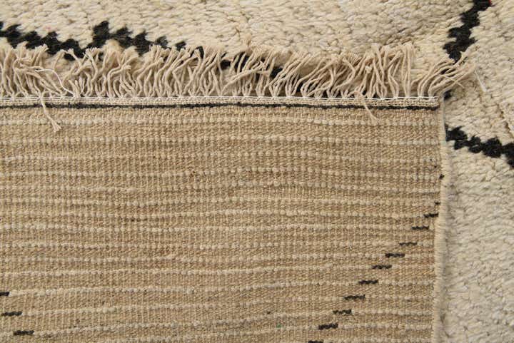 7' 11 x 10' 4 Hand Knotted Moroccan Wool Rug