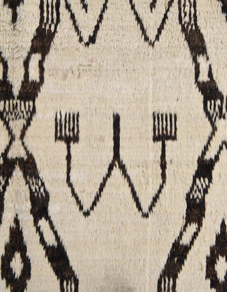 Detail image of 9' 3 x 11' 4  Hand Knotted Moroccan Wool Rug
