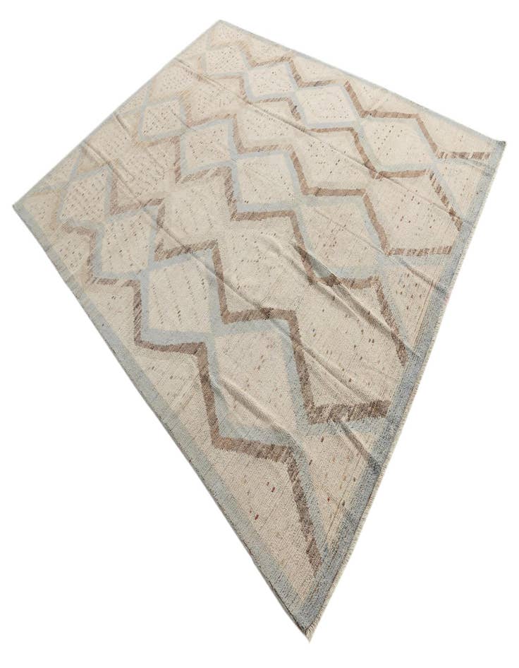 Detail image of 8' x 10' 1  Hand Knotted Moroccan Wool Rug