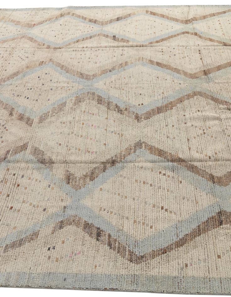 Detail image of 8' x 10' 1  Hand Knotted Moroccan Wool Rug