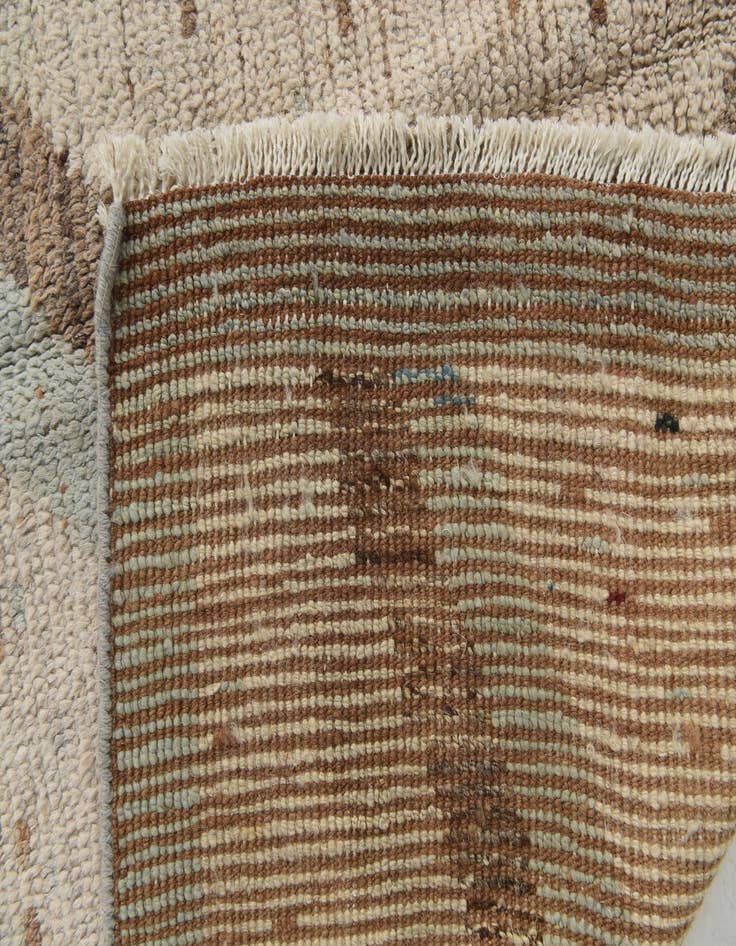 Detail image of 8' x 10' 1  Hand Knotted Moroccan Wool Rug