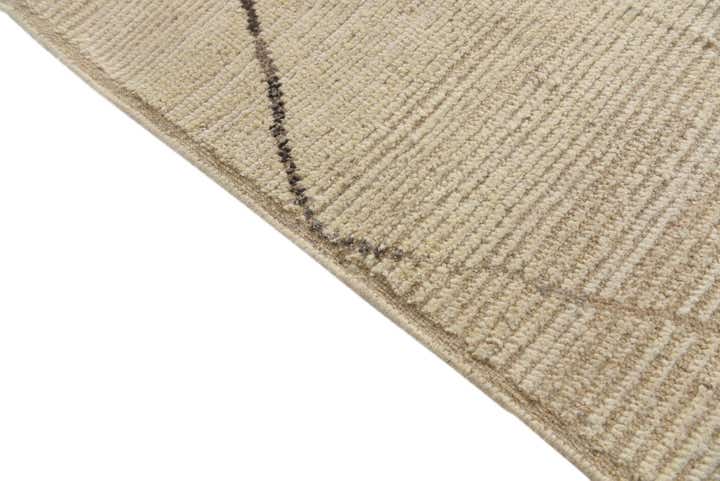 8' 5 x 10' 3 Hand Knotted Moroccan Wool Rug