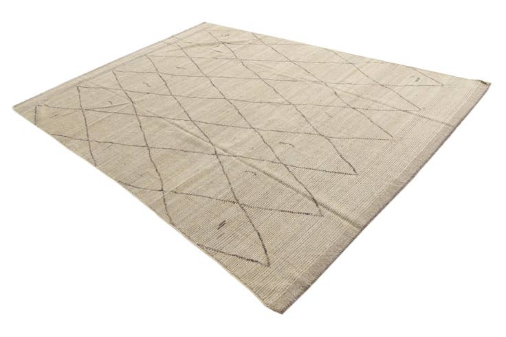 Detail image of 7' 9 x 10' 7 Hand Knotted Moroccan Wool Rug