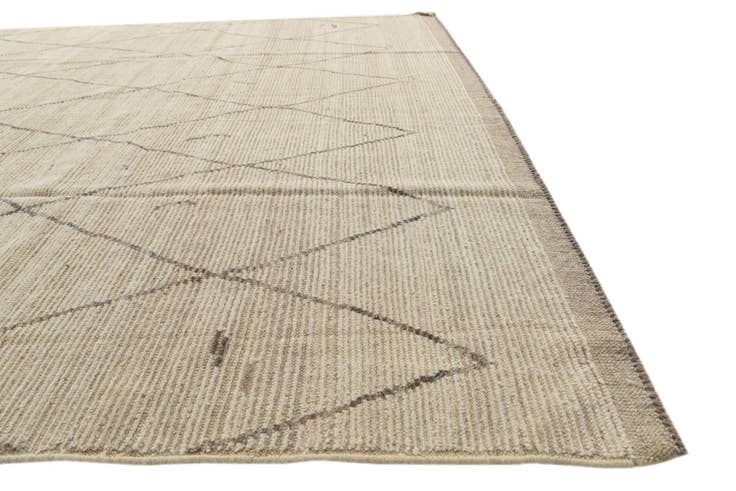 Detail image of 7' 9 x 10' 7 Hand Knotted Moroccan Wool Rug