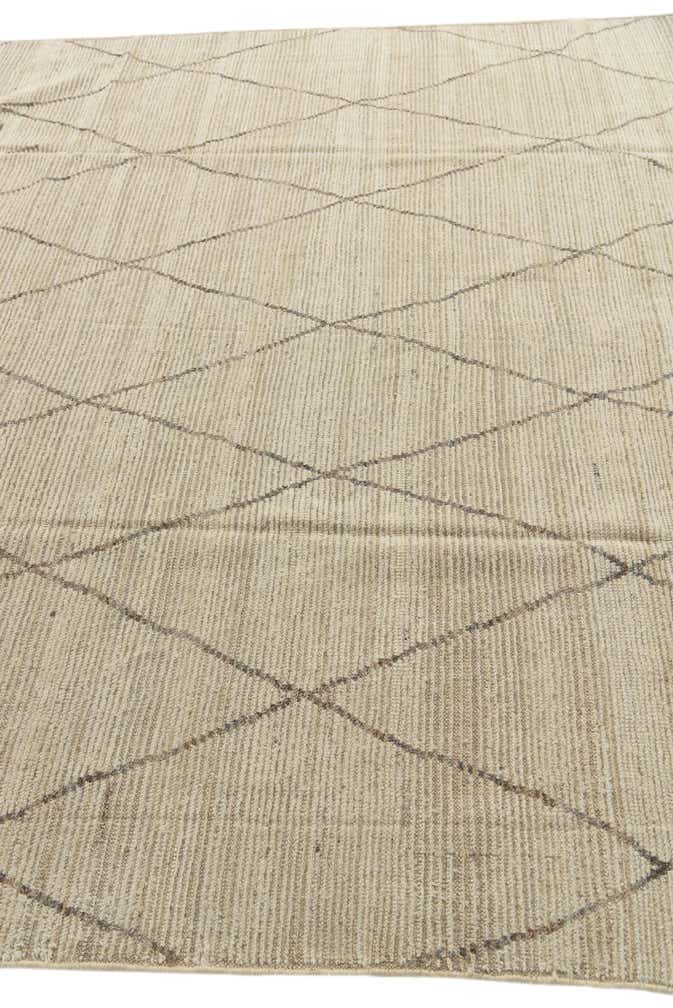 7' 9 x 10' 7 Hand Knotted Moroccan Wool Rug