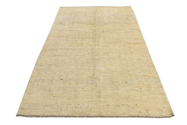 5' 1 x 8' Hand Knotted Moroccan Wool Rug