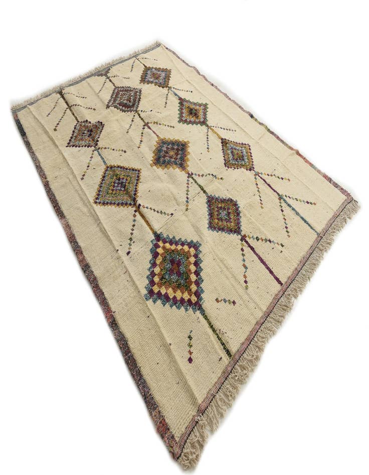 Detail image of 7' 10 x 10' 6  Hand Knotted Moroccan Wool Rug