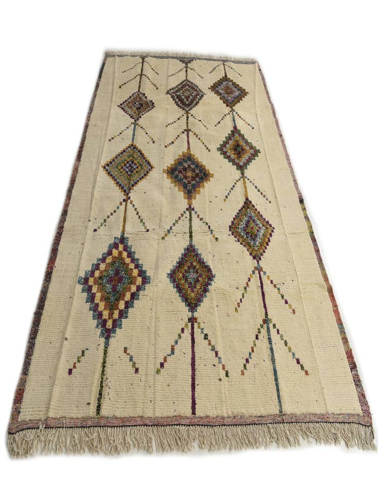 Detail image of 7' 10 x 10' 6  Hand Knotted Moroccan Wool Rug