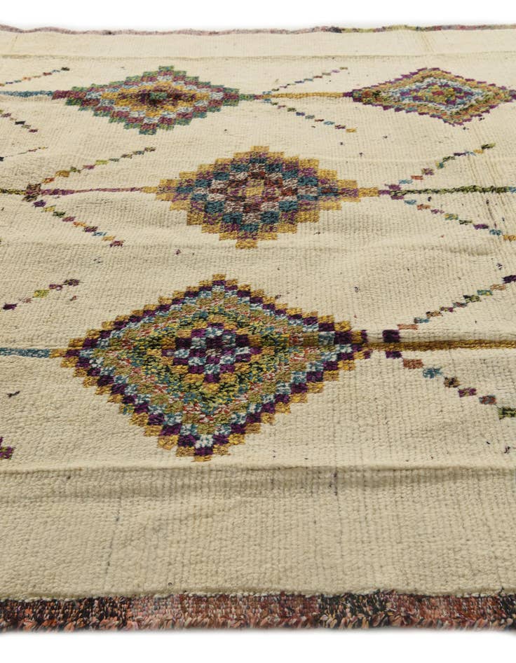 Detail image of 7' 10 x 10' 6  Hand Knotted Moroccan Wool Rug