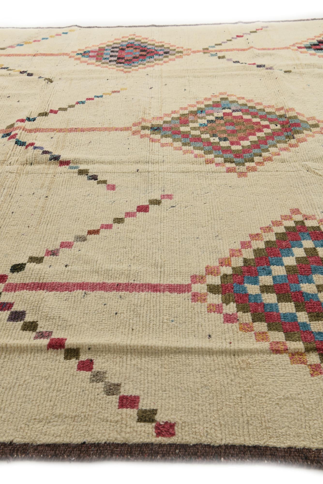 11' 10 x 15' 5 Hand Knotted Moroccan Wool Rug