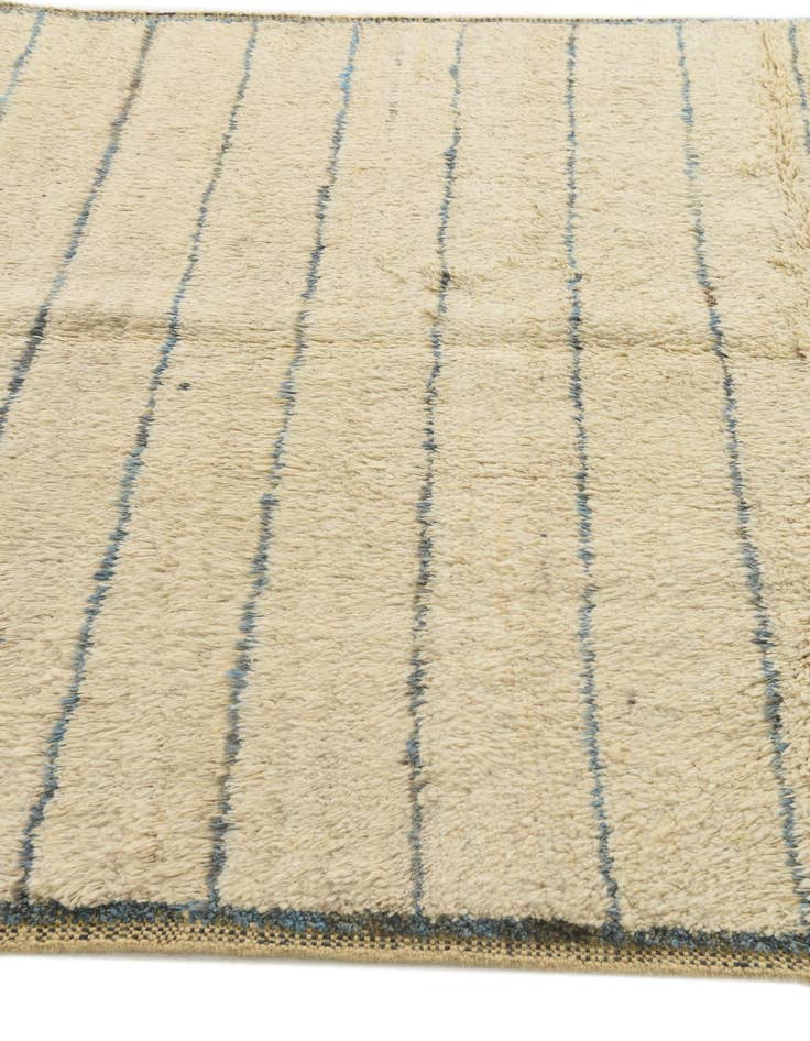 Detail image of 5' 1 x 7' 5 Hand Knotted Moroccan Wool Rug