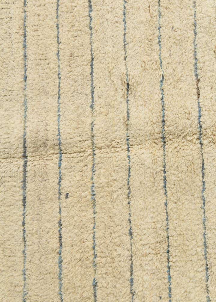 5' 1 x 7' 5 Hand Knotted Moroccan Wool Rug