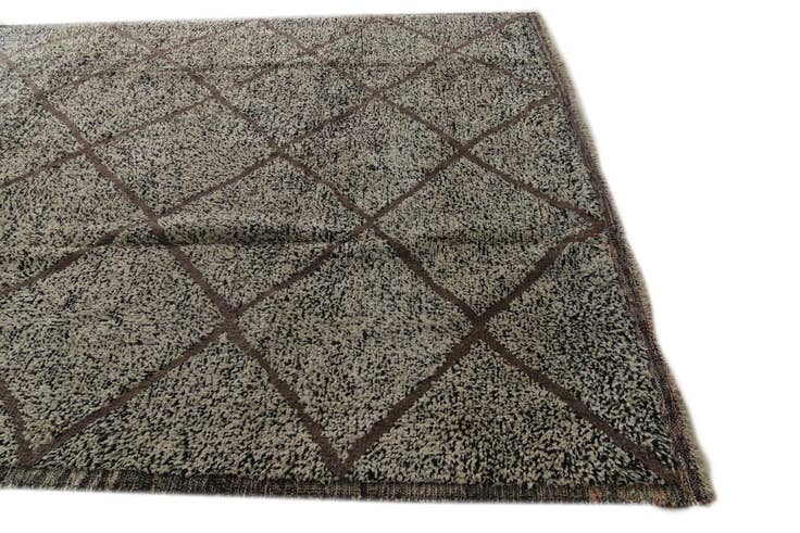 Detail image of 8' 5 x 10' 2 Hand Knotted Moroccan Wool Rug