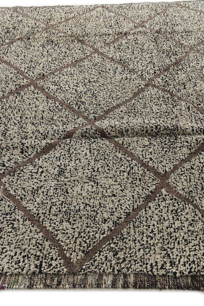 8' 5 x 10' 2 Hand Knotted Moroccan Wool Rug