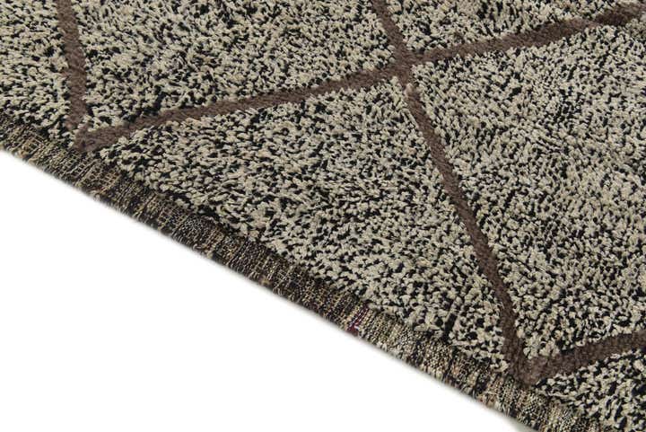 8' 5 x 10' 2 Hand Knotted Moroccan Wool Rug