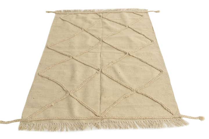 3' 6 x 5' Hand Woven Moroccan Wool Rug