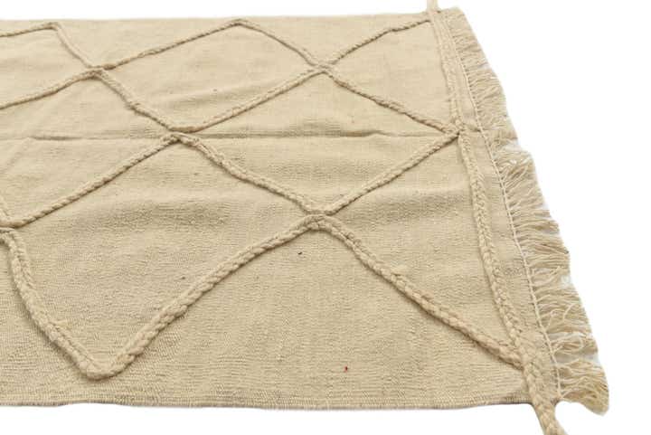 3' 6 x 5' Hand Woven Moroccan Wool Rug