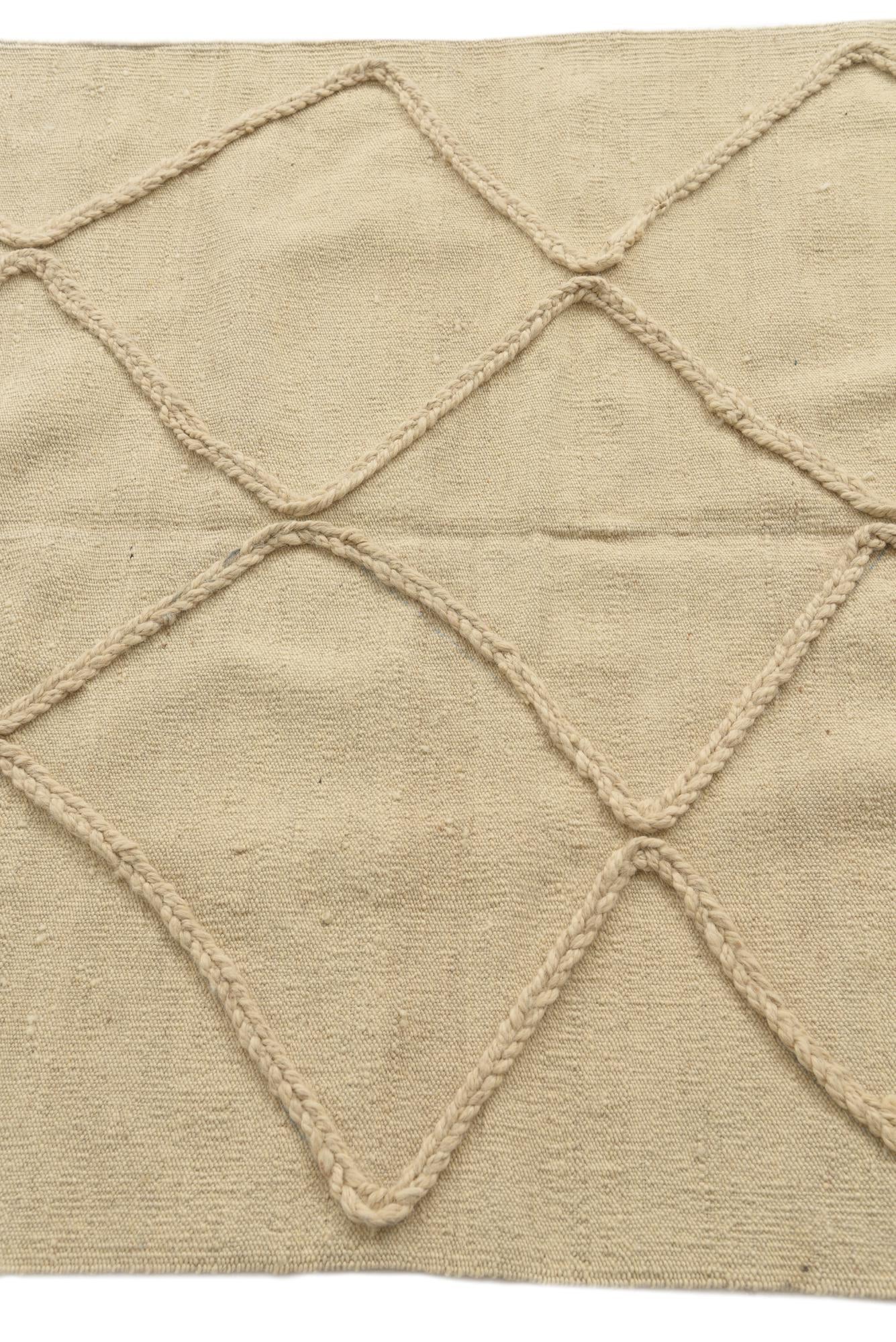 3' 6 x 5' Hand Woven Moroccan Wool Rug