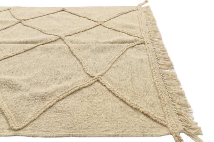 Vue détaillée : 105cm x 145cm Tissé à la main Marocain Tapis Laine