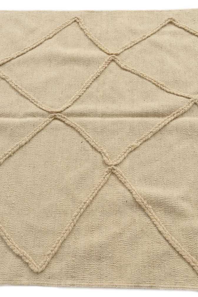 105cm x 145cm Tissé à la main Marocain Tapis Laine