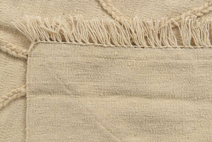 105cm x 145cm Tissé à la main Marocain Tapis Laine