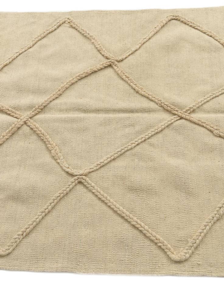 Detail image of 3' 6 x 5' 2  Hand Woven Moroccan Wool Rug